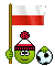 04 Flaggenkunterbunt 009 Smiley – Fussball